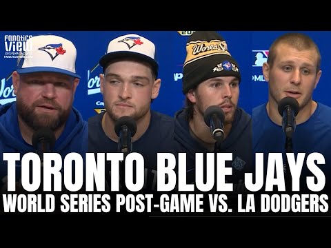Trey Yesavage, Daulton Varsho, Addison Barger & John Schneider Recap Blue Jays World Series GM1 Win