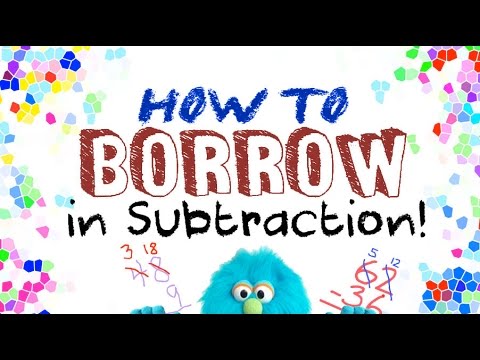 Learn Borrowing in Subtraction for Kids ✏️