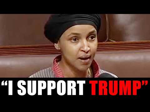 Hell freezes over as Ilhan Omar sides with PRESIDENT TRUMP!!! lol