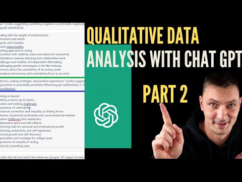 Thematic analysis with ChatGPT | PART 2- Coding qualitative data with ChatGPT