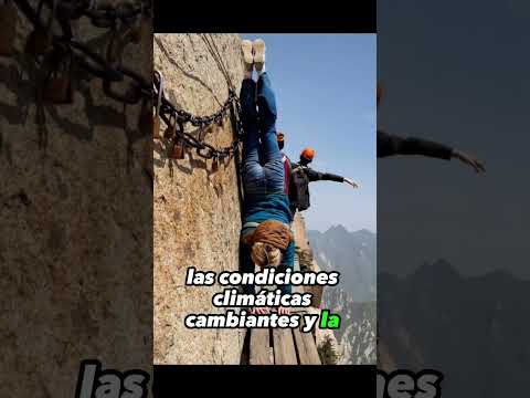 Los 10 DESTINOS TURÍSTICOS MÁS PELIGROSOS del mundo: Monte Huashan