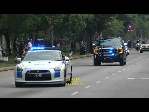 LUAR BIASA !! TENTERA KOMANDO GGK & JMF IRING KAWAL KETAT TUANKU SULTAN IBRAHIM DI HARI KEBANGSAAN67