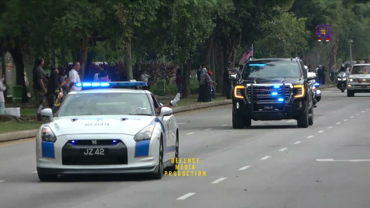 Pengawalan Ketat Tentera Komando GGK & JMF Semasa Hari Kebangsaan ke-67 Diiringi Tuanku Sultan Ibrahim