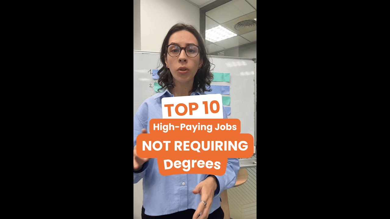 Top 10 High-Paying Jobs That Don't Require a Degree
