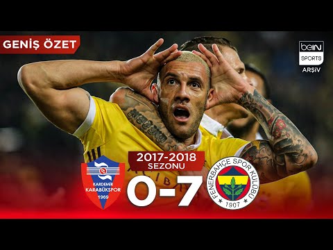 GENİŞ ÖZET: K. Karabükspor (0-7) Fenerbahçe | 33. Hafta - 2017/2018