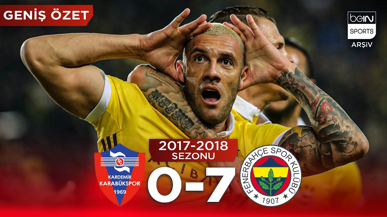 K. Karabükspor 0-7 Fenerbahçe | 33. Hafta - 2017/2018 Süper Lig