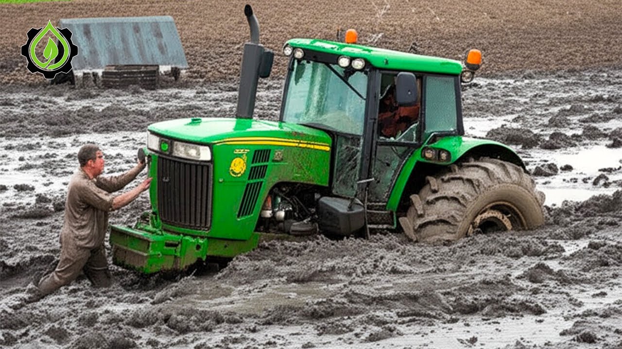 Epic Tractor Mud Rescue Compilation 🚜