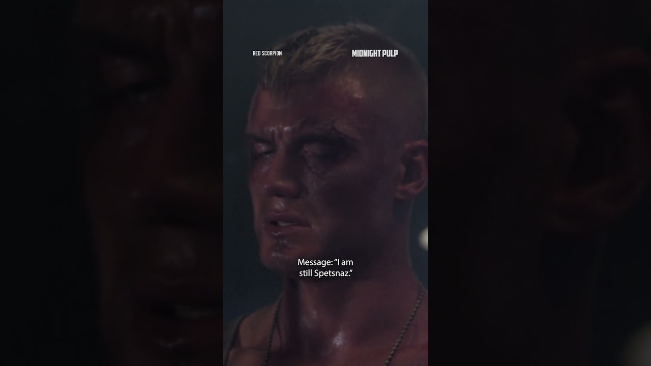 Dolph Lundgren in the 80s Action Classic 'Red Scorpion' 🔥