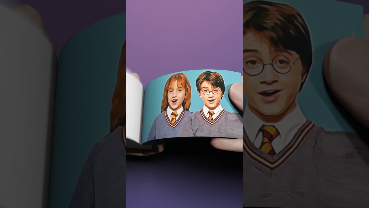 Harry Potter & Hermione Sing 'Death Bed' in Amazing Flipbook Animation 🎬