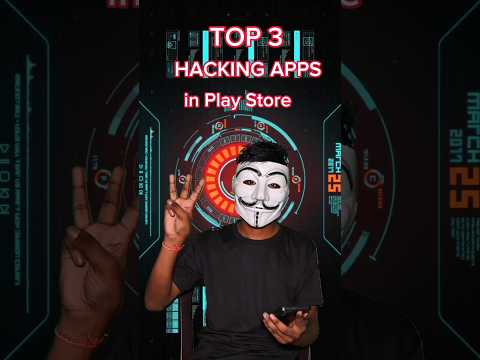 Top 3 🃏 Hacking Apps in ▶️ Play Store 😍 #hacking #anonymous
