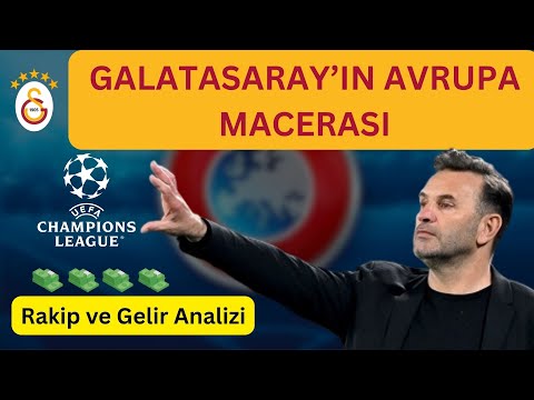 2025/26 Sezonunda Galatasaray'ın Avrupa Yolu ve Gelir Analizi