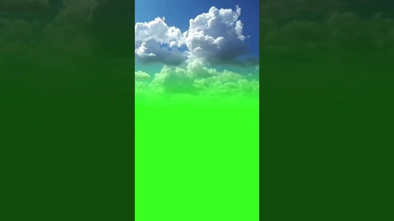 Create Blue Sky Green Screen Effect 🎬