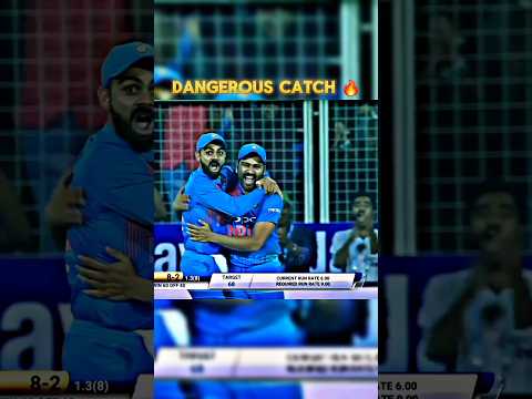 Rohit Sharma dangerous catch 🔥 #shorts #cricket #trending