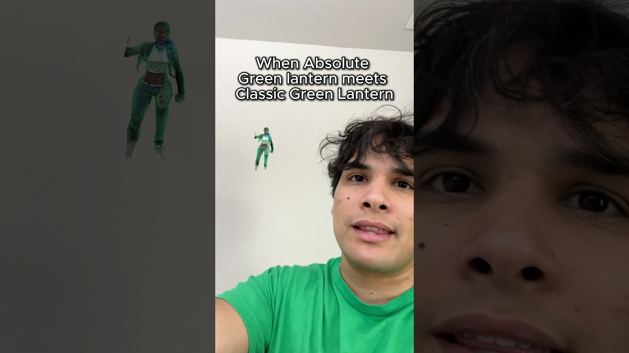 Epic Crossover: Absolute Green Lantern Battles Classic Green Lantern! 🌌