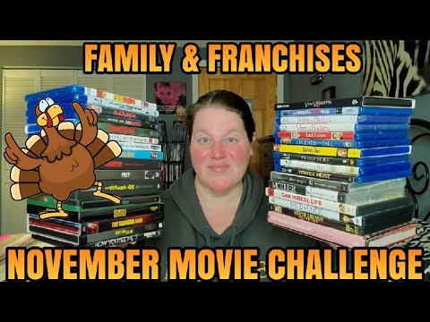 November 2025 Movie Challenge: Family & Franchises 🎬