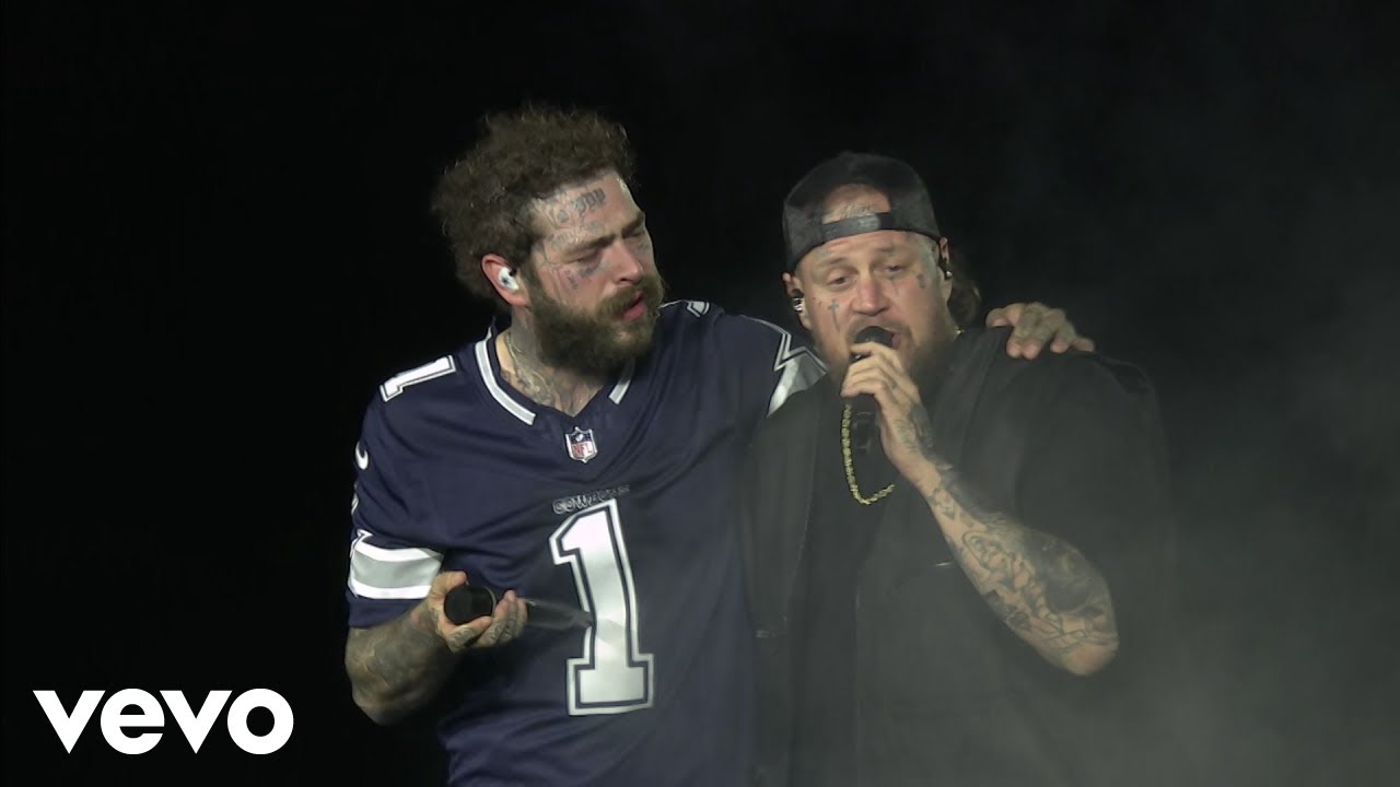 Post Malone & Jelly Roll Live at 2025 VMAs 🎤