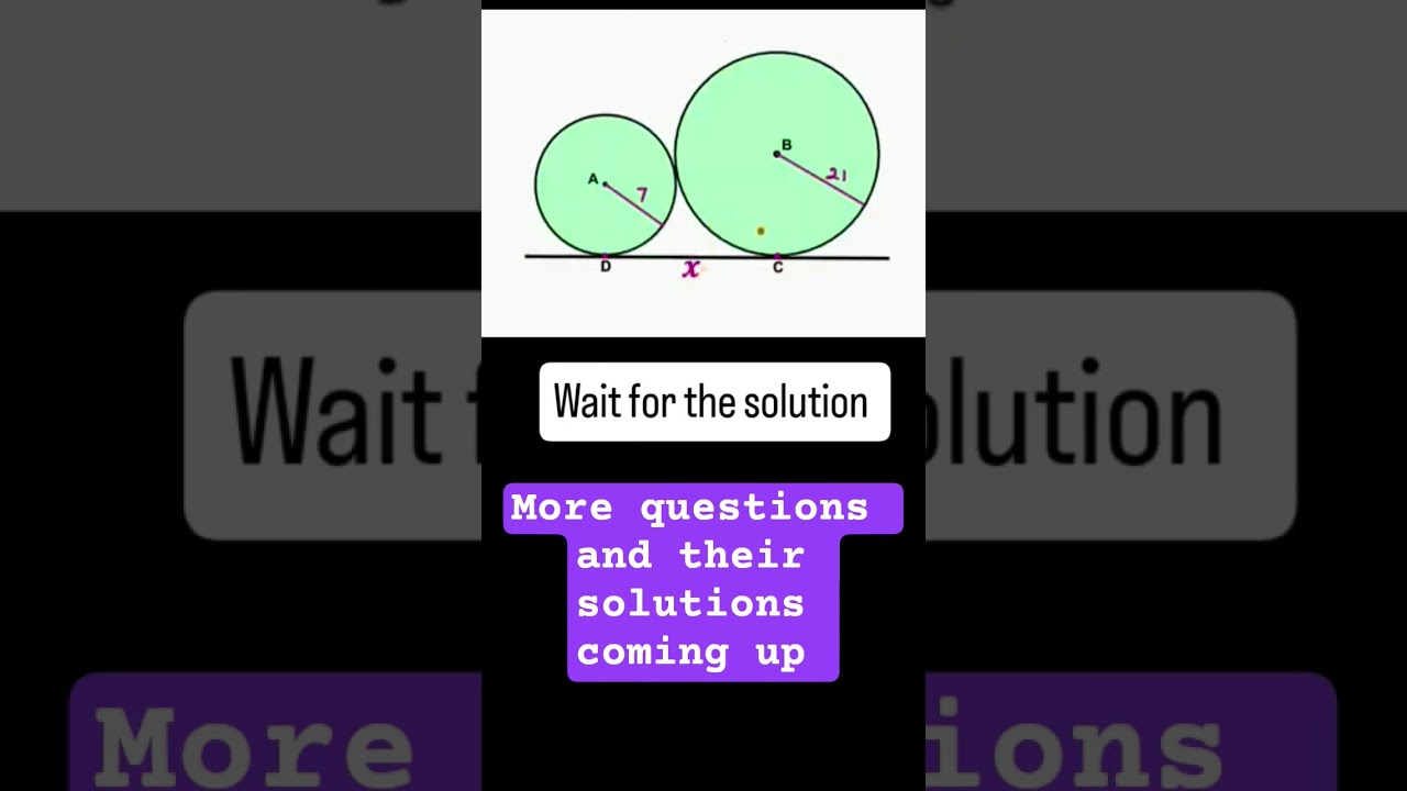 Master the Two Circles Problem with This Easy Trick! 🔥