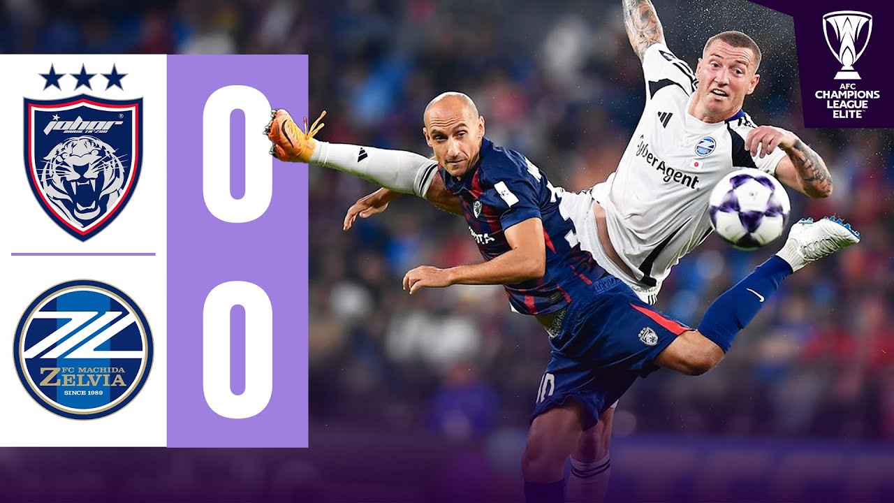 Machida rue missed penalty! | Johor Darul Ta'zim 🇲🇾 vs FC Machida Zelvia 🇯🇵 | Highlights ACL Elite™