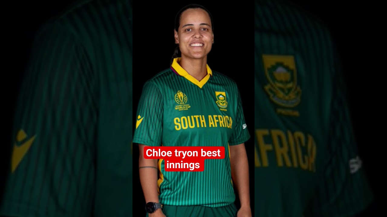 Chloe Tryon Shines with 57 Runs Against India Women 🏏