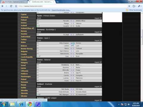 How to know Live scores of Football matches | Football live stats tracker (still available in 2024)