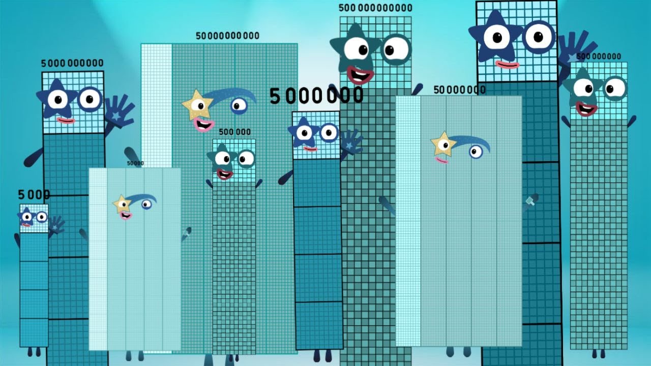 Numberblocks Band Special: From 5,000 to 5 Trillion 🎶