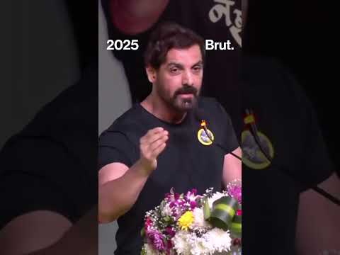 “No drugs, no smoking, no drinking.” Watch John Abraham’s message for students.