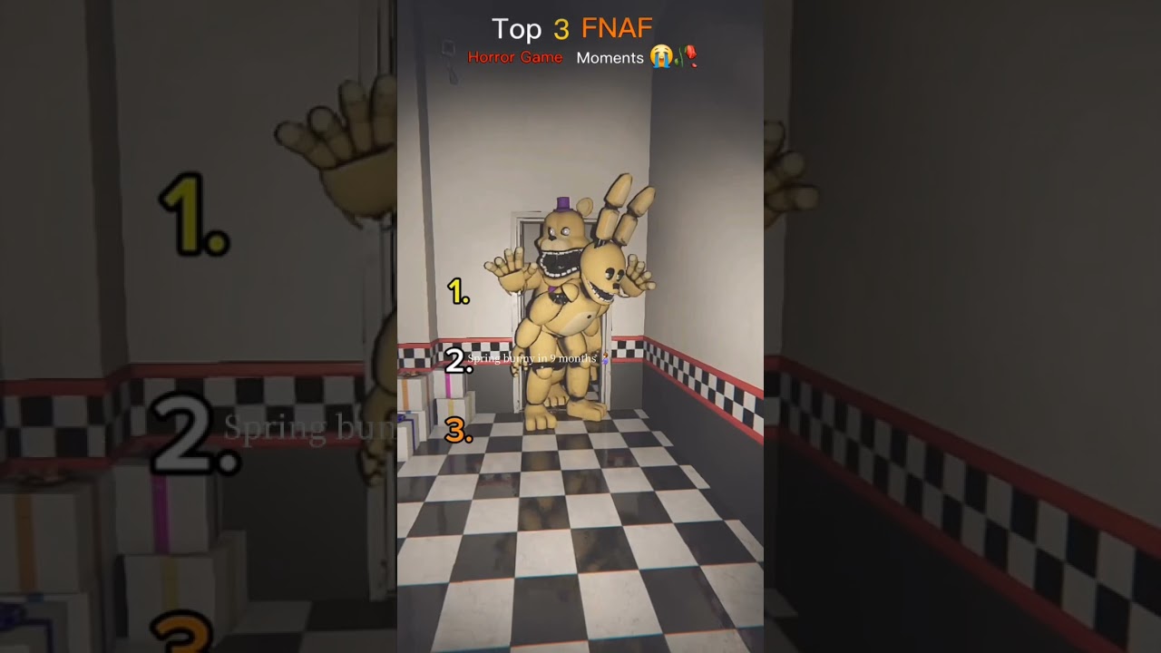 Top 3 Funniest FNAF Moments 😄