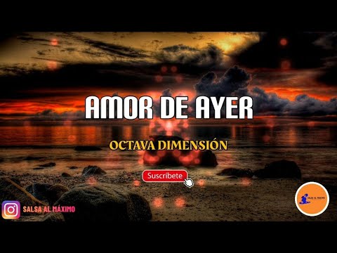 Amor de Ayer - Octava Dimensión | Salsa en Vivo 🎶
