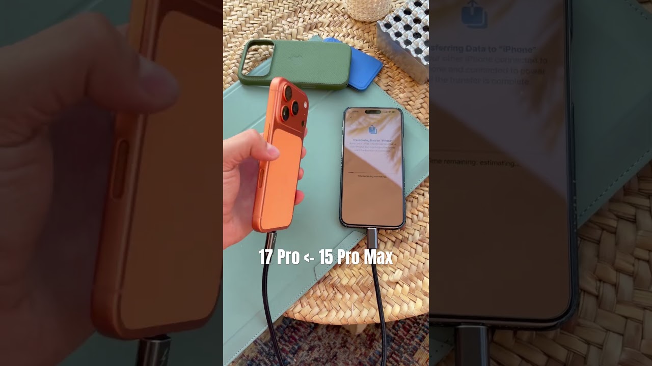 Transfer Data from Old to New iPhone 📱