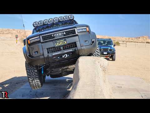 Land Cruiser Takes on Ineos Grenadier in Brutal Off-Road Test