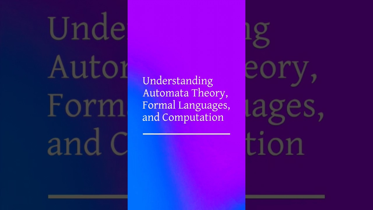 Mastering Automata Theory & Formal Languages: The Foundation of Computation 🖥️
