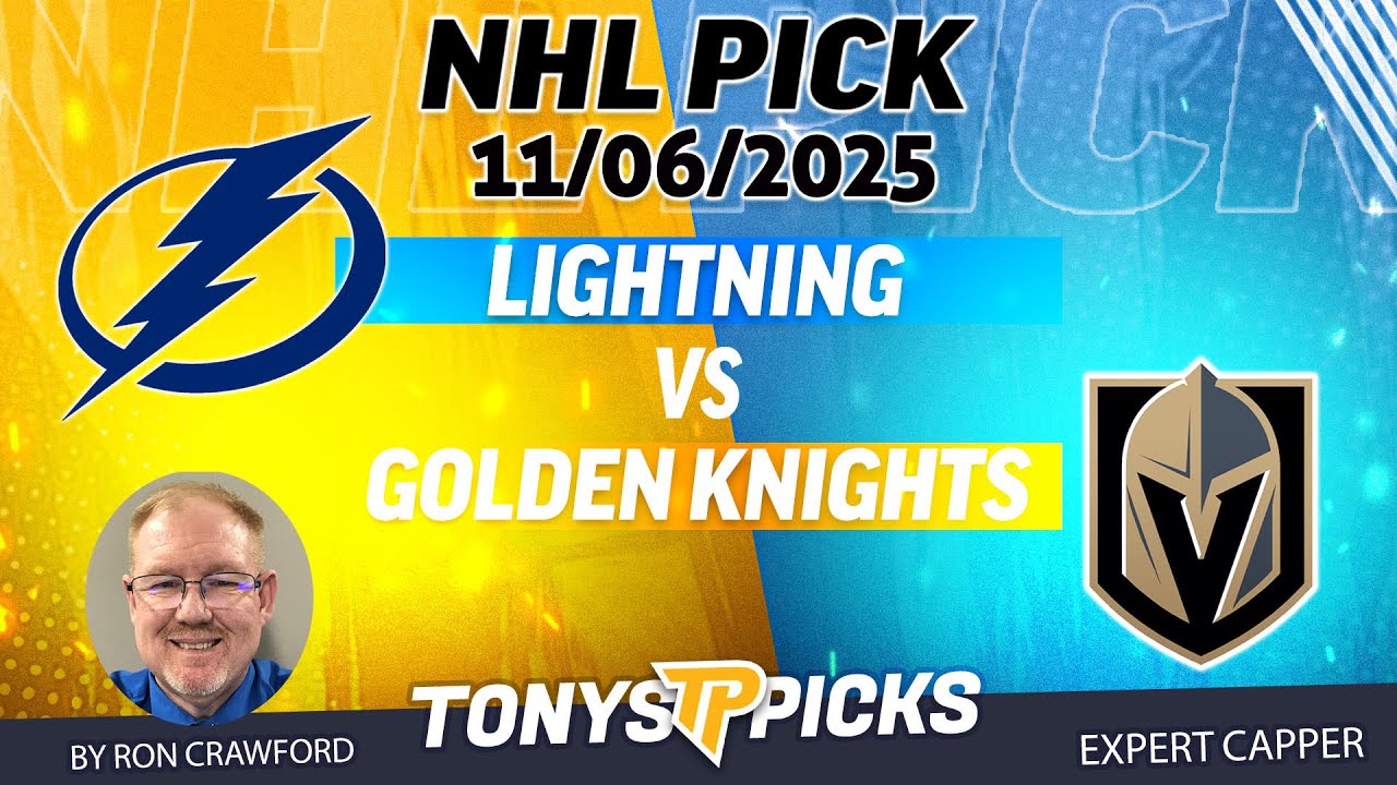 NHL Betting Preview: Tampa Bay Lightning vs Vegas Golden Knights 🏒 11/6/25 – Expert Pick & Tips