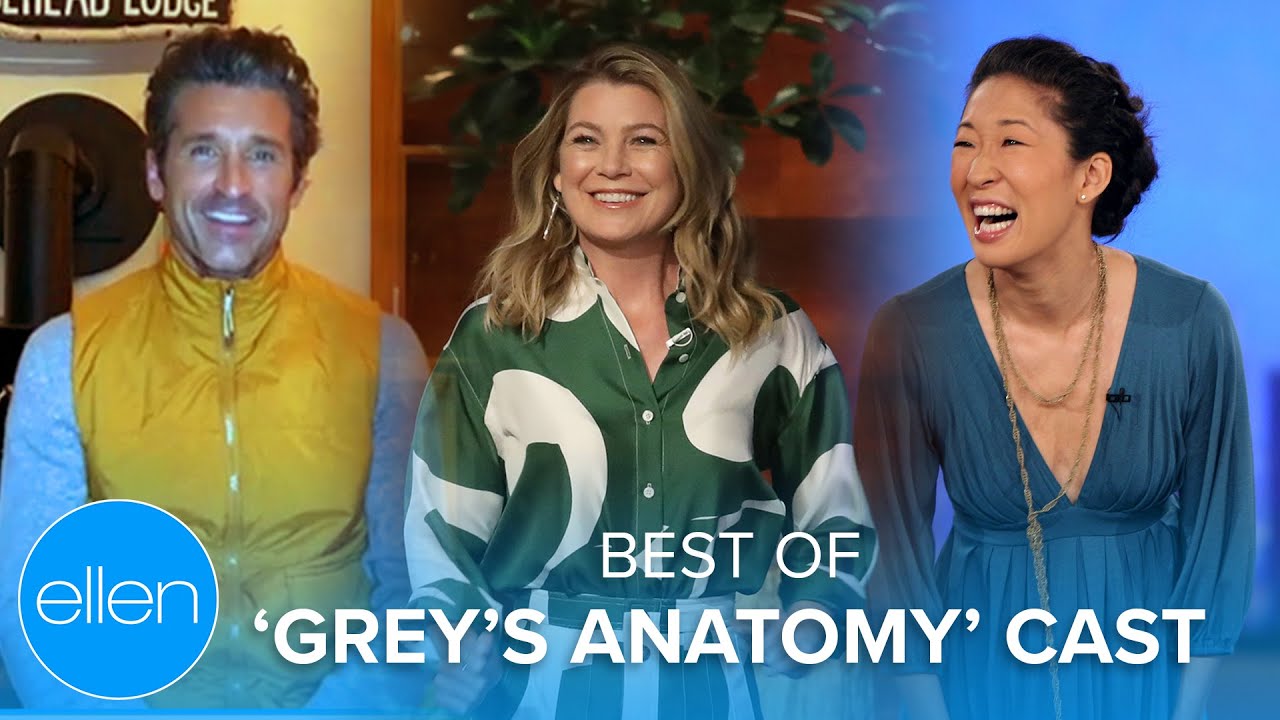 Grey’s Anatomy Cast on Ellen Show 🎬