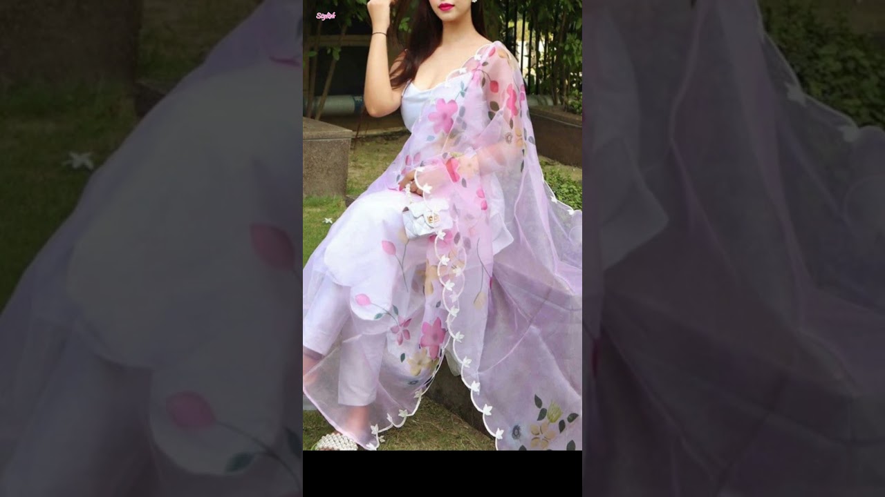 ✅💥 न्यू ओरगेंजा सूट डिजाइन  🎉🎊 #organza #suit 🔥🔥🔥 #onlineshopping