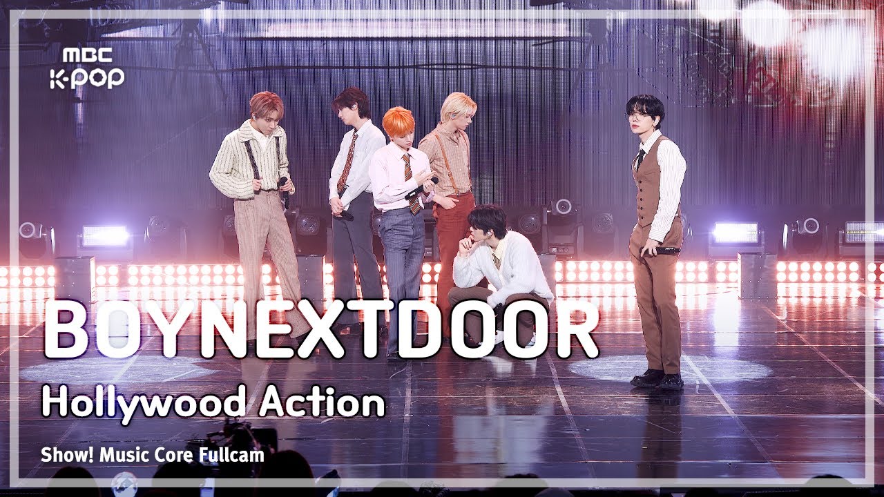 BOYNEXTDOOR Performs 'Hollywood Action' FullCam on Music Core ๐ถ