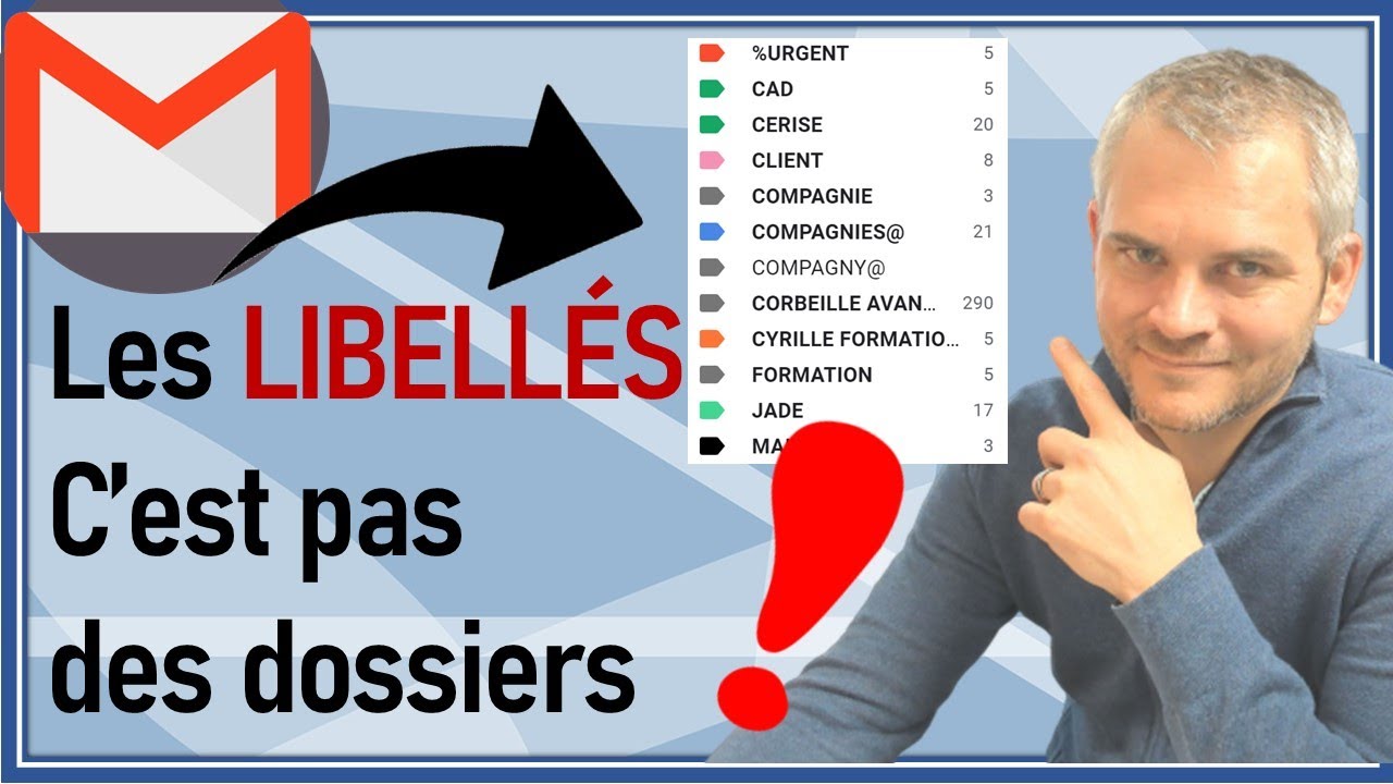 GMAIL : Astuces pour organiser vos mails avec des libellés facilement