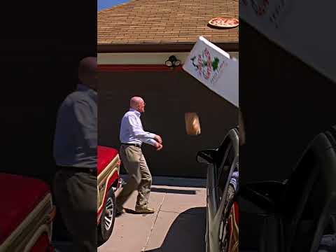 The Pizza Throw |#breakingbad |#shorts