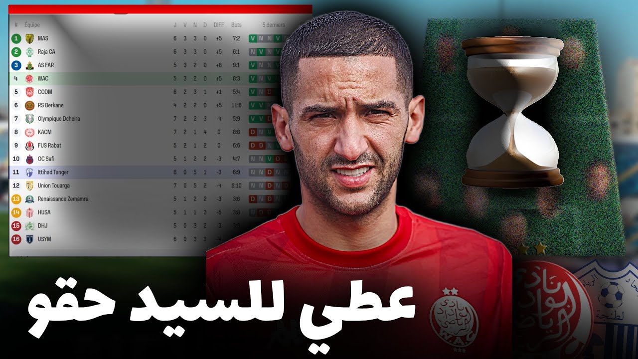 مباراة مثيرة بين الوداد واتحاد طنجة ⚽ هل أنت مستعد للمفاجآت؟