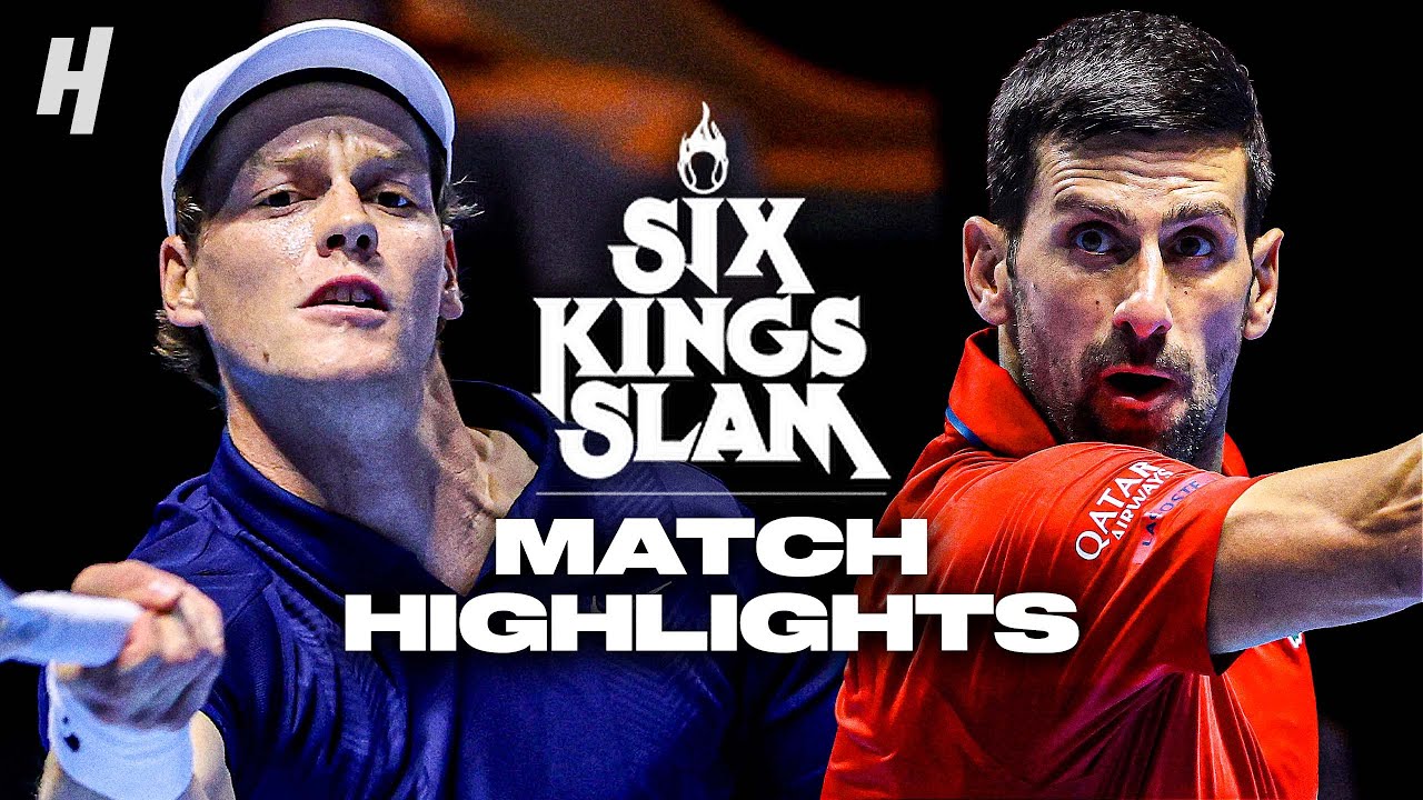 Epic Clash: Djokovic vs Sinner – Best Highlights from the 2025 Six Kings Slam on Netflix 🎾