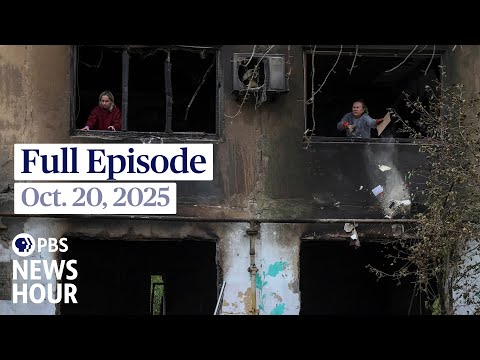 PBS News Hour full episode, Oct. 20, 2025