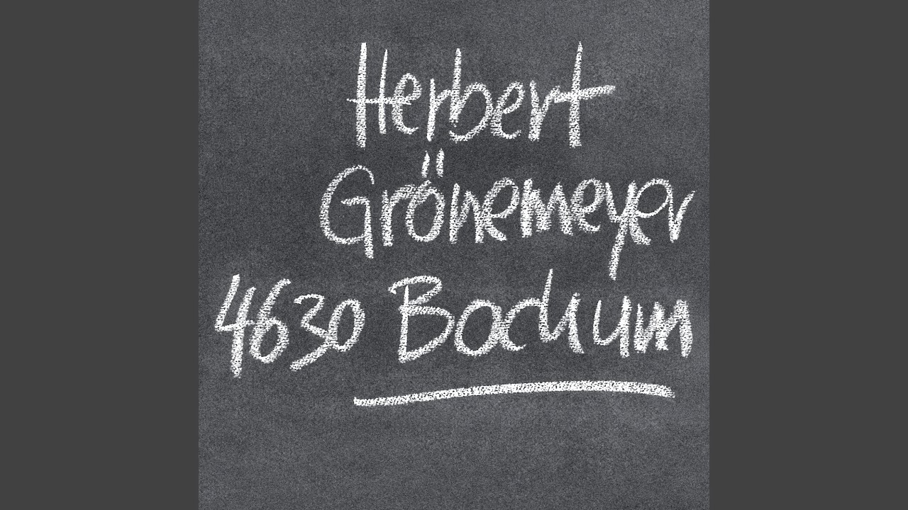 Herbert Grönemeyer - Alkohol (Remastered 2016)