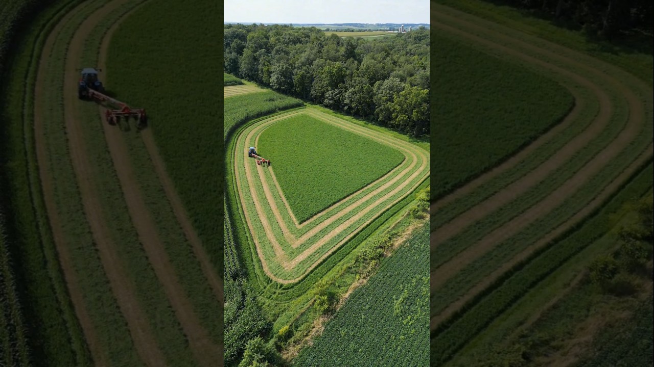 Harvesting 1.7 Acres: Cutting, Raking & Baling 🚜