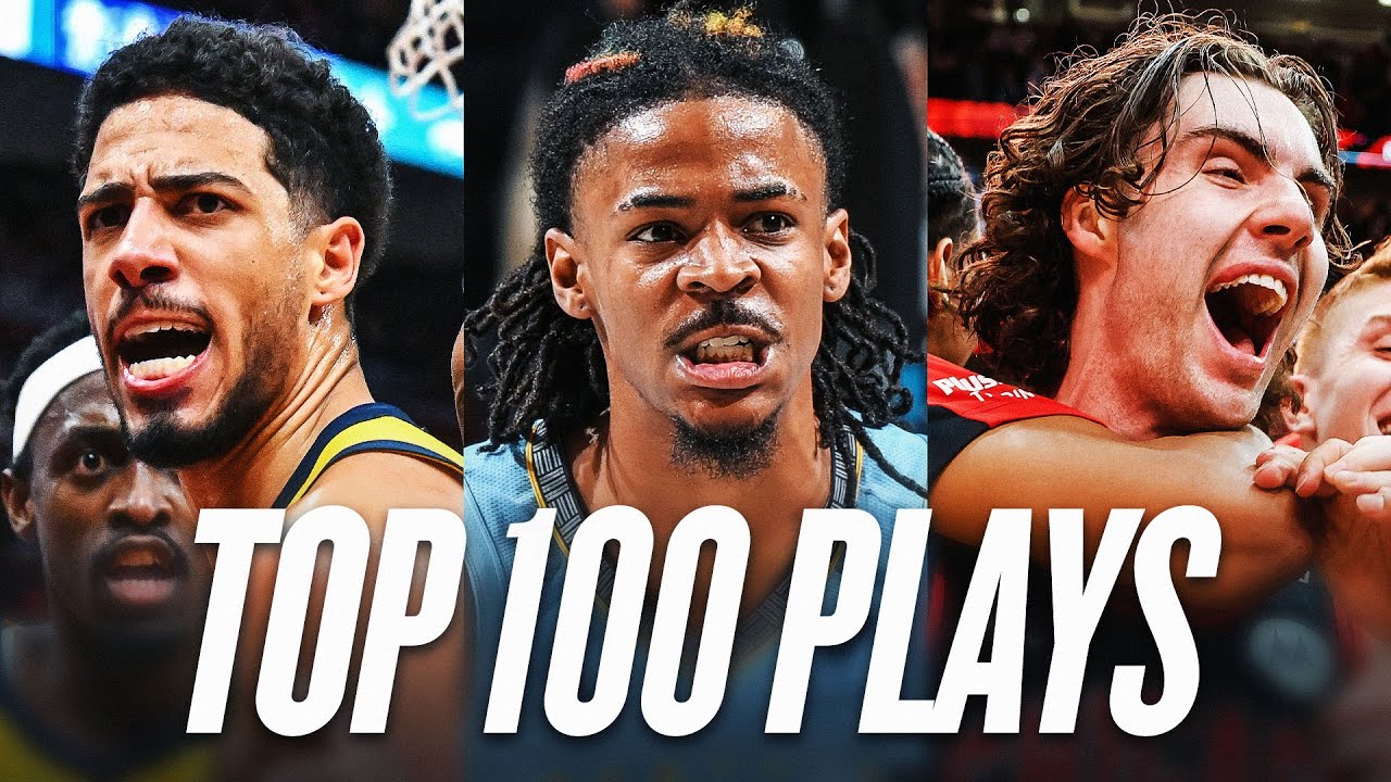 2024-25 NBA Season's Top 100 Plays: Must-See Highlights 🏀