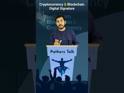 Digital signatures used in #cryptocurrency & #blockchain #umairispather #shorts