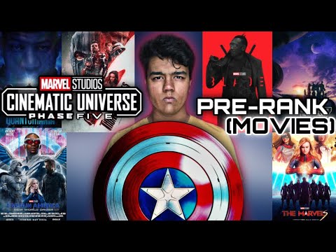 My Pre-Rank of Marvel Phase 5 Movies 🥇
