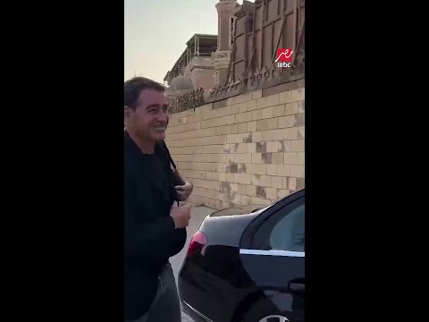 لحظة وصول فايلر لأستديو MBCMASR