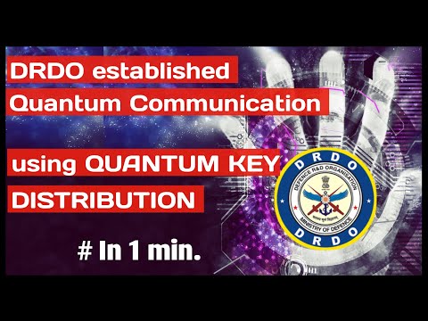What is Quantum key distribution | DRDO uses QKD technology #Shorts