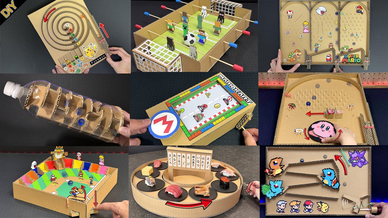 Top 9 Creative Cardboard Craft Ideas
