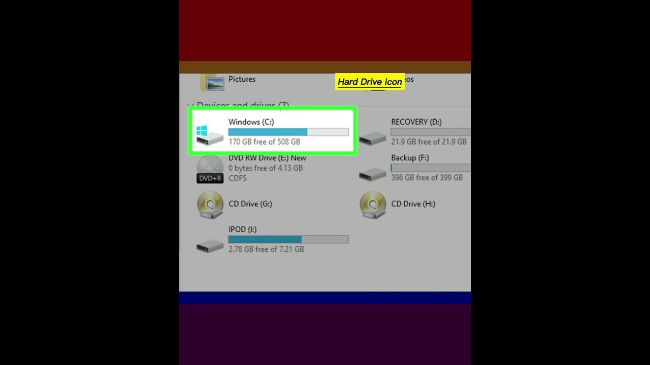 Check Hard Drive Storage on Windows 🖥️