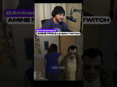 Amine frôle le ban twitch 😂